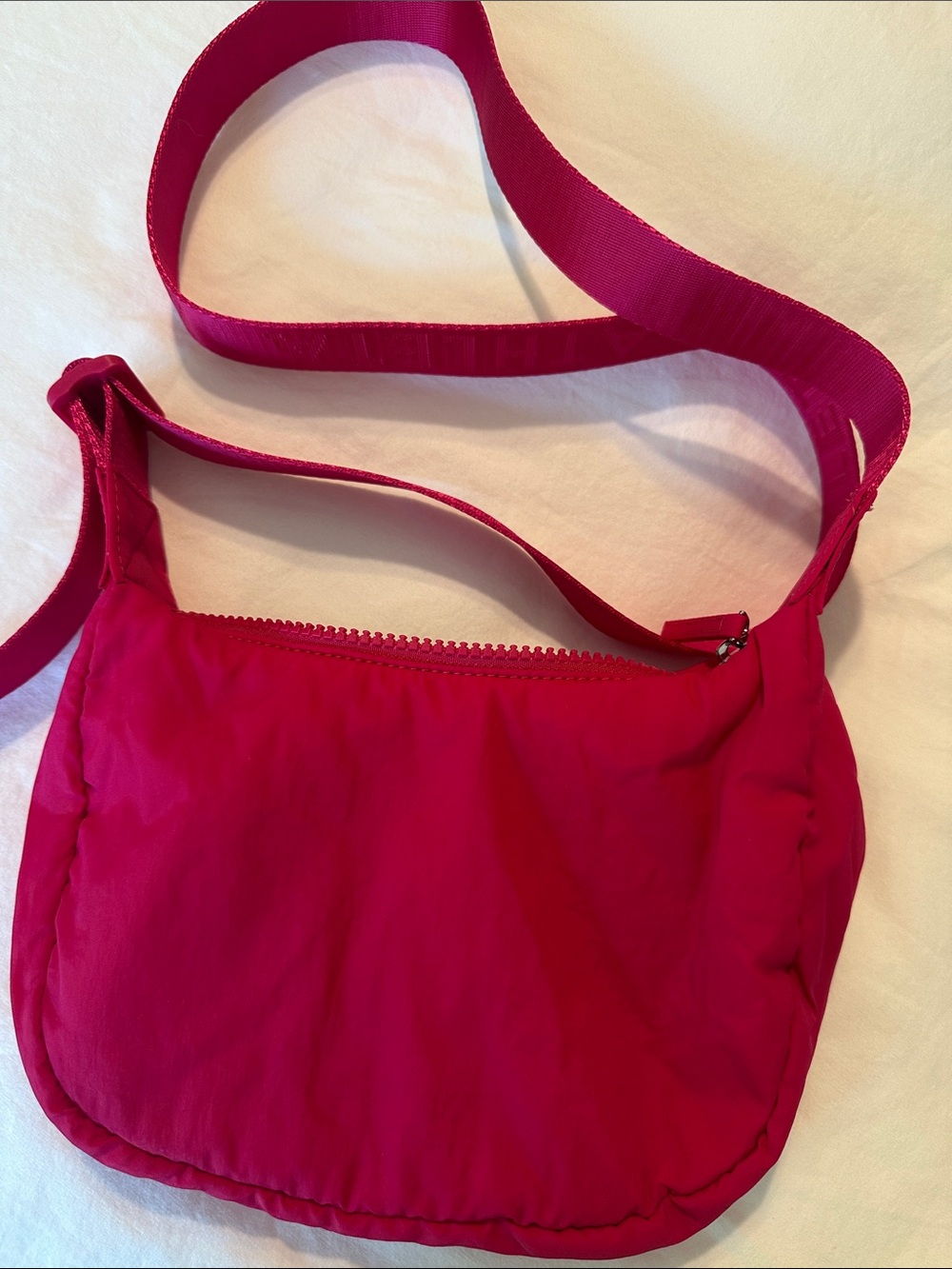 Women's Athleta Fuchsia Crossbody Bag - Lightweight Everyday Shoulder Bag